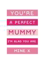 youre perfect Mothers Day Card 9679 created by Jodie Gaul & Co
