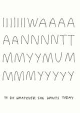 mother mum Mothers Day Card 6630 created by Redback Cards