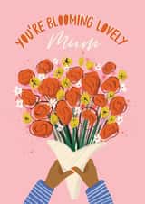 you're blooming Mothers Day Card 37916 created by Her Design World