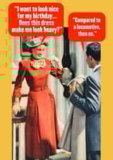 Birthday sarcastic Card 38381 created by Empty Roll Cards