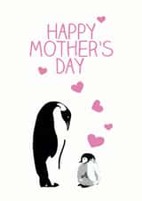 penguin baby Mothers Day Card 32762 created by Olivia Morgan ltd
