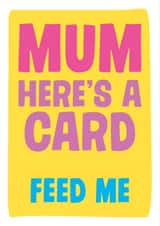 mum here Mothers Day Card 3039 created by Dean Morris Cards