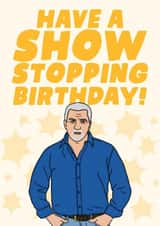 The Great British Bake off - Paul Hollywood Birthday - Show Stopping Birthday created by Studio Doodles