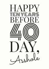 30 rude Birthday Card 31842 created by Troy Pickering