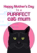 happy purrfect Mothers Day Card 2265 created by Pet Friendly