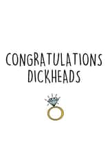 congratulations dickhead Card 32576 created by Pippa Ray