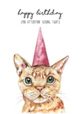 happy attention Birthday Card 8304 created by Dotty Dog Art