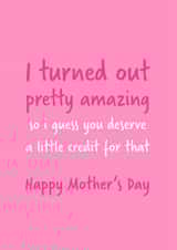 i turned Mothers Day Card 38497 created by Victoria Thomas