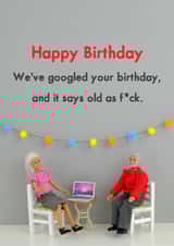 we've googled Birthday Card 33843 created by Bold & Bright Cards