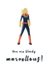 captain marvel Card 29927 created by Lou La La