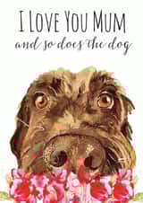 Mum love Mothers Day Card 24090 created by Jo Scott Art