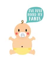just pooed New Baby Card 5564 created by Memelou