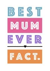 best mum Mothers Day Card 13612 created by Little Letters with Love