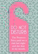 birthday prosecco Card 39002 created by Dotted Line Designs