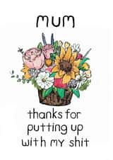 thanks putting Mothers Day Card 38314 created by Blair