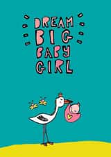 dream big New Baby Card 14929 created by Alice Palace