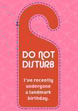 do not Birthday Card 14887 created by Dotted Line Designs