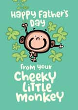 Cheeky Monkey - Father's Day Card created by Pink wink