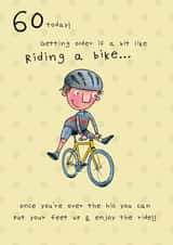 60 today Birthday Card 3223 created by JellynBean