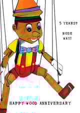 Pinocchio Fifth Anniversary Card created by Panda and the Prince