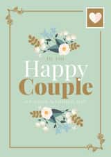 Floral Classic Card - To the happy couple created by Werlang Paper