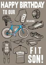 our lycra Birthday Card 6450 created by michael cheung