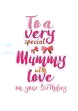 mummy mum Birthday Card 9684 created by Jodie Gaul & Co
