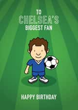 Football Soccer Birthday Card 15090 created by Little Monsters