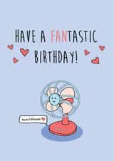 fan fantastic Birthday Card 11742 created by Dyza Esmas