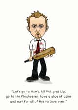 Zombie Cake Birthday Card 12904 created by Rubber John