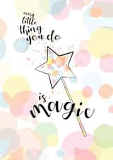 every little Love & Friendship Card 15133 created by Tenovus Cancer Care