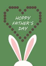 bunny rabbit Father's Day Card 38464 created by Julia Godridge