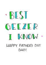 best geezer Father's Day Card 37799 created by Emma Riches - Emma Riches Art