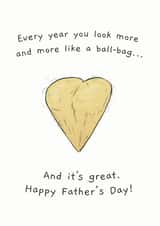 every year Father's Day Card 14473 created by Picardso