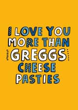 greggs cheese Anniversary Card 33593 created by @linesbehind