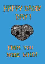 happy daddy Father's Day Card 1920 created by Off The Leash Cartoons by Rupert Fawcett