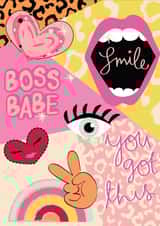 Smile Girl Card 25946 created by Neelam Kaur