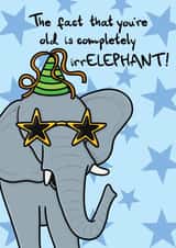 fact old Birthday Card 14078 created by OhJaye