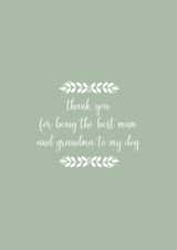 thank you Mothers Day Card 39390 created by Madeleine Grange-Glen
