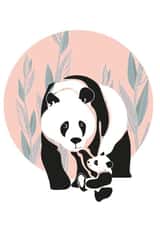 panda mamabear Card 32526 created by Ink Pudding