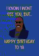Stevie wonder Card 36827 created by Party Prop Shop