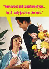 sweet sensitive Anniversary Card 38388 created by Empty Roll Cards