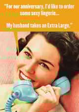 for order Anniversary Card 14577 created by Empty Roll Cards