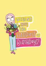 illustration floral Birthday Card 37460 created by Mellow Doodles