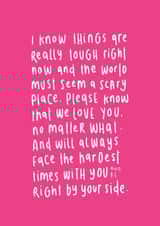 know things Thinking of you Card 13868 created by Mellow Doodles