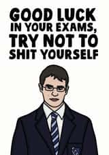 exam try Good Luck Card 13246 created by Studio Doodles