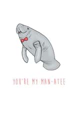 manatee funny Anniversary Card 36643 created by Beth Goodwin