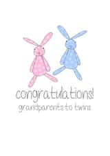 baby bunny Congratulations Card 2698 created by Leah Roberts