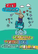 fab teacher Thank You Card 14932 created by Alice Palace