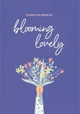 being so Thank You Card 14607 created by JemWro Design